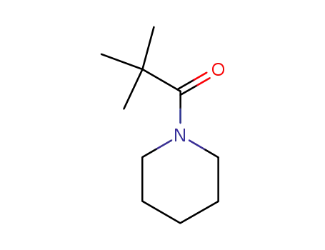 Molecular Structure of 55581-65-2 (1-Pivaloylpiperidine)