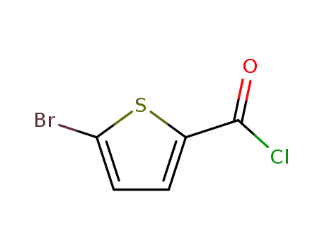 Molecular Structure of 31555-60-9 (5-bromothiophene-2-carbonyl chloride)