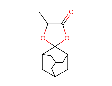 spiro[adamantan-2,2'-(5'-methyl-1',3'-dioxolan-4'-one)]