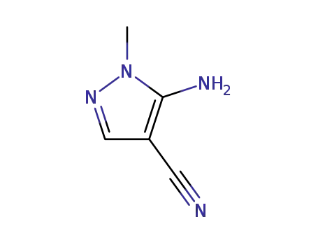 5-Amino-1-methyl-1H-pyrazole-4-carbonitrile 5334-41-8