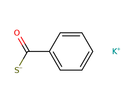 Molecular Structure of 28170-13-0 (PotassiuM thiobenzoate, 95%)