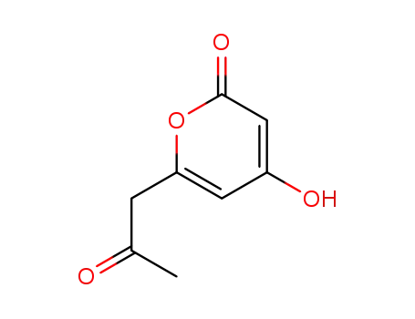 4-hydroxy-6-(2-oxopropyl)pyran-2-one