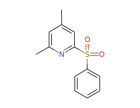2-benzenesulfonyl-4,6-dimethylpyridine