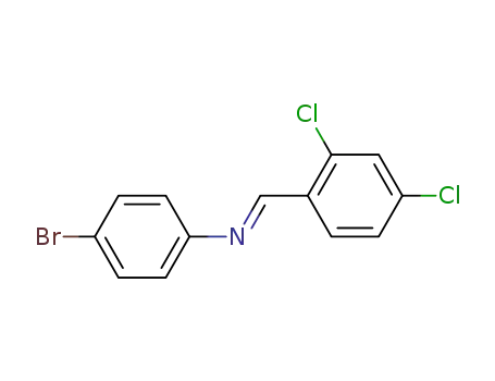 (E)-N-(4-bromophenyl)-1-(2,4-dichlorophenyl)methanimine
