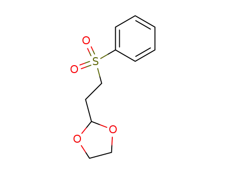 2-<2-(phenylsulfonyl)ethyl>-1,3-dioxolane