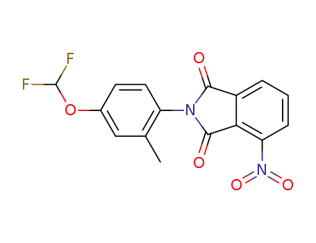 N-(4-difluoromethoxy-2-methylphenyl)-3-nitrophthalimide