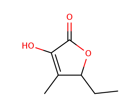 Molecular Structure of 698-10-2 (2(5H)-Furanone,5-ethyl-3-hydroxy-4-methyl-)