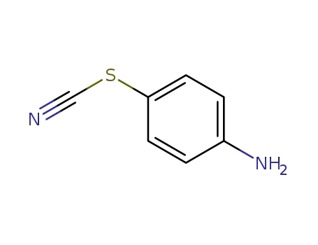 Molecular Structure of 2987-46-4 (4-AMINOPHENYL THIOCYANATE)