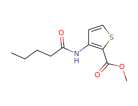 methyl 3-pentanoylaminothiophene-2-carboxylate
