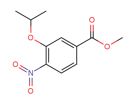 Benzoic acid, 3-(1-methylethoxy)-4-nitro-, methyl ester