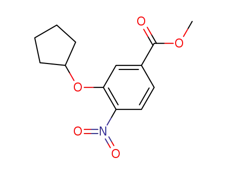 methyl 3-cyclopentyloxy-4-nitrobenzoate