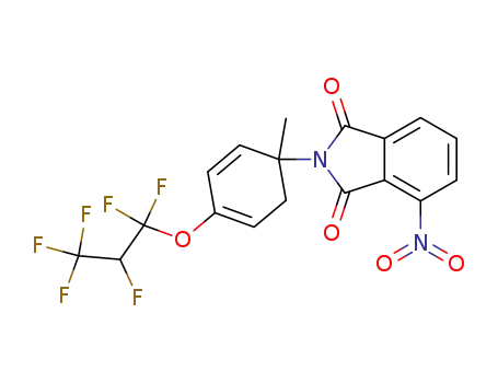 N-[4-(1,1,2,3,3,3-hexafluoropropoxy)-1-methylphenyl]-3-nitrophthalimide
