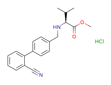 N-[(2'-Cyano[1,1'-biphenyl]-4-yl)methyl]-L-valine methyl ester hydrochloride