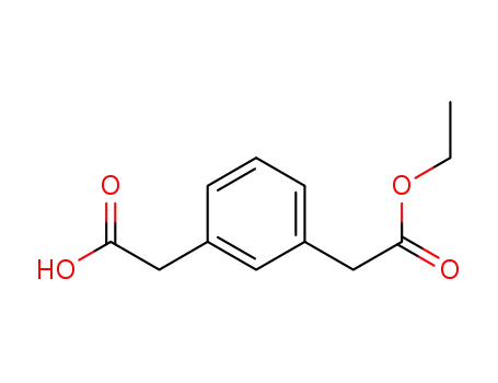Molecular Structure of 113520-28-8 (1,3-Benzenediacetic acid, monoethyl ester)