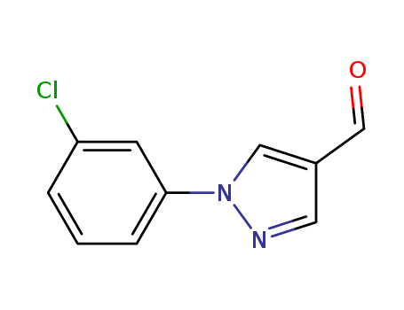 1-(3-chlorophenyl)-1H-pyrazole-4-carbaldehyde
