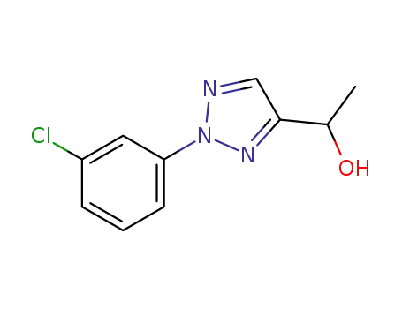 1-[2-(3-chlorophenyl)-2H-1,2,3-triazol-4-yl]ethanol