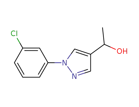 1-[1-(3-chlorophenyl)-1H-pyrazol-4-yl]ethanol