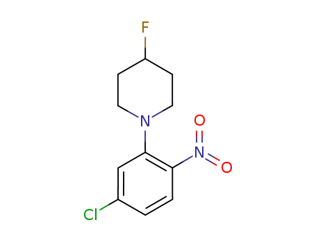 1-(5-chloro-2-nitro-phenyl)-4-fluoro-piperidine