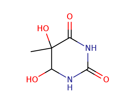 5,6-dihydroxy-5-methyl-1,3-diazinane-2,4-dione