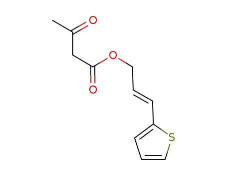 (E)-3-thiophen-2-ylprop-2-en-1-yl 3-oxobutanoate