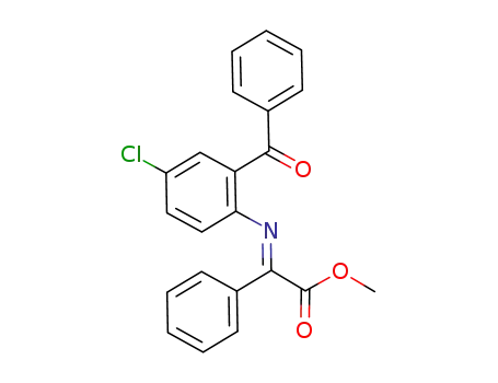 methyl 2-(2-benzoyl-4-chlorophenylimino)-2-phenylacetate