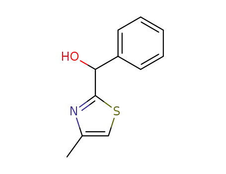 2-Thiazolemethanol, 4-methyl-a-phenyl-