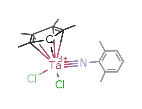 (η(5)-pentamethylcyclopentadienyl)TaCl2(NC6H3Me2-2,6)