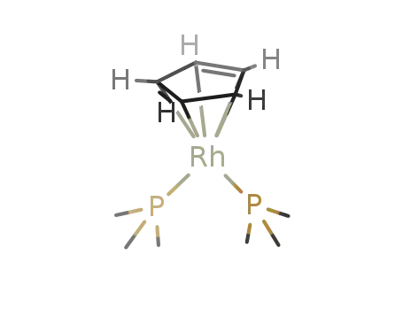 (η(5)-cyclopentadienyl)Rh(trimethylphosphane)2