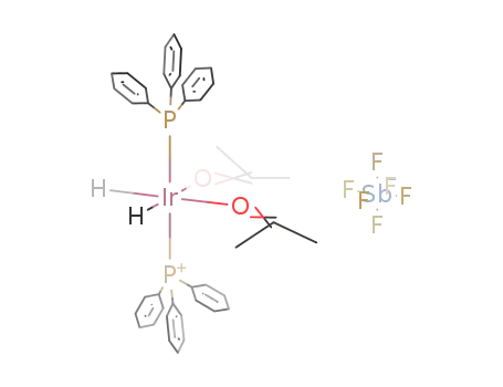 {IrH2(acetone)2(PPh3)2}SbF6