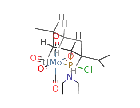 chlorodiethylamino-(-)-menthylphosphine(pentacarbonyl)molybdenum(0)