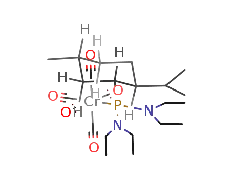 bis(diethylamino)-(-)-menthylphosphine(pentacarbonyl)chromium(0)