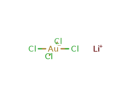 Molecular Structure of 3145-91-3 (LITHIUM TETRACHLOROAURATE(III)  99.995%)