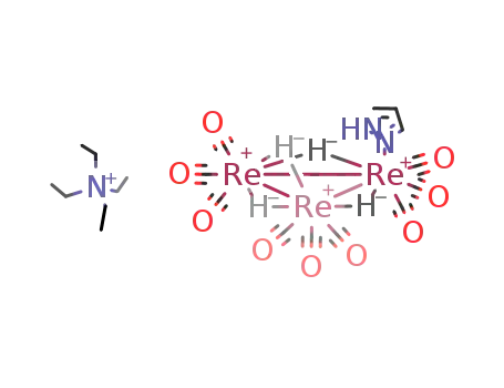 [NEt4N][Re3(μ-H)4(CO)9(C3H4N2)]