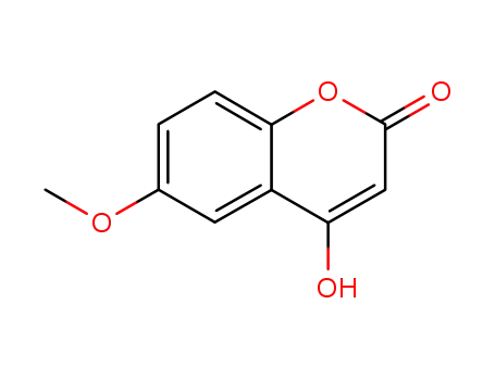 2H-1-BENZOPYRAN-2-ONE, 4-HYDROXY-6-METHOXY-  CAS NO.13252-84-1