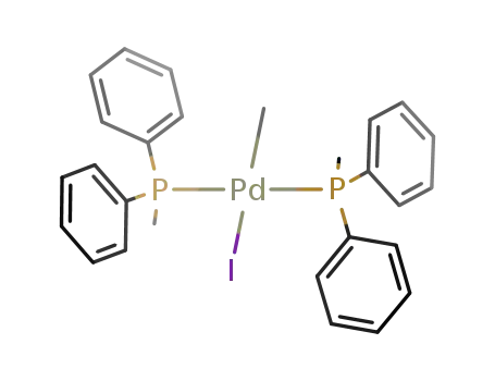 trans-PdMe(I)(PMePh2)2