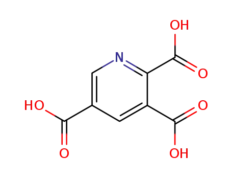Molecular Structure of 116668-76-9 (pyridine-2,3,5-tricarboxylic acid)