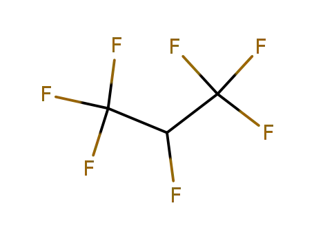 Molecular Structure of 431-89-0 (1,1,1,2,3,3,3-Heptafluoropropane)