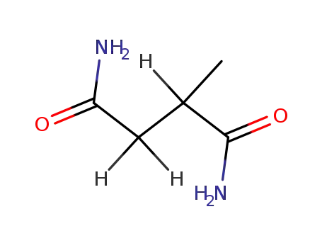 Molecular Structure of 77928-77-9 (Butanediamide, 2-methyl-)