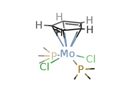 cyclopentadienylmolybdenum(III)(PMe3)2Cl2