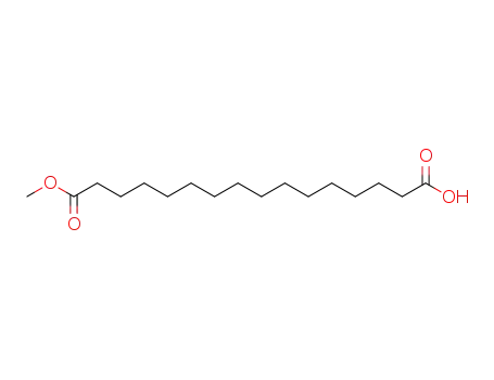 Molecular Structure of 18451-85-9 (Hexadecanedioic acid 1-methyl ester)
