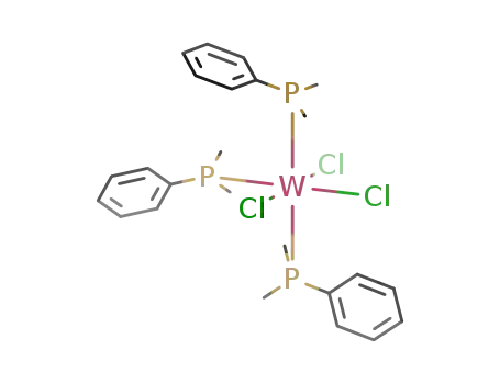 mer-trichlorotris(dimethylphenylphosphine)tungsten(III)