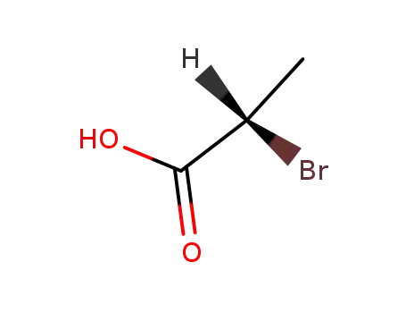 Propanoic acid, 2-bromo-, (2S)-