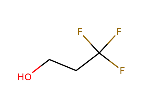 Molecular Structure of 2240-88-2 (3,3,3-Trifluoro-1-propanol)