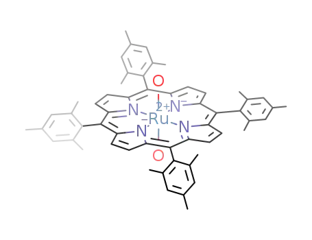 trans-dioxo(5,10,15,20-tetramesitylporphirinato)ruthenium(VI)