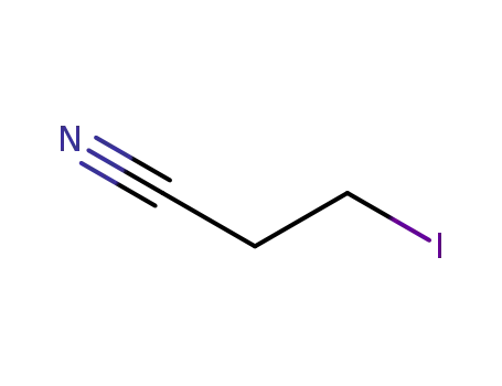 Molecular Structure of 2517-76-2 (Propanenitrile, 3-iodo-)