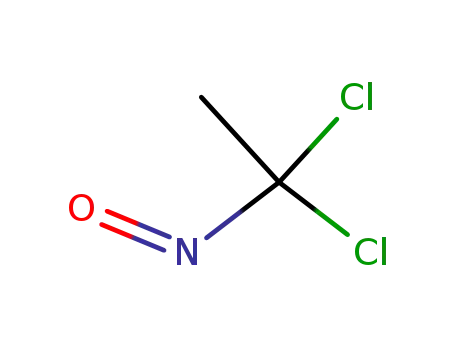 Molecular Structure of 677-23-6 (1,1-dichloro-1-nitrosoethane)