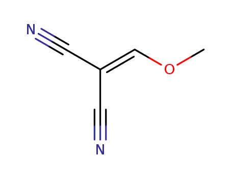 Molecular Structure of 672-81-1 ((methoxymethylene)malononitrile)