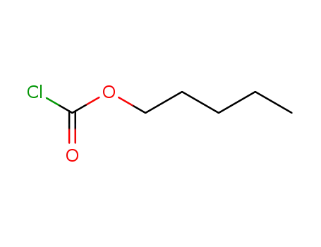 Molecular Structure of 638-41-5 (Pentyl chloroformate)