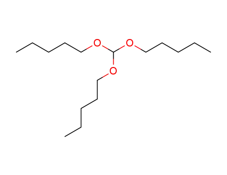 Molecular Structure of 637-42-3 (Tri-n-amyl orthoformate, 98%)