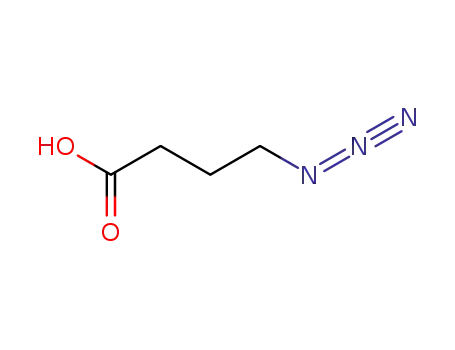 Molecular Structure of 54447-68-6 (4-azidobutyric acid)